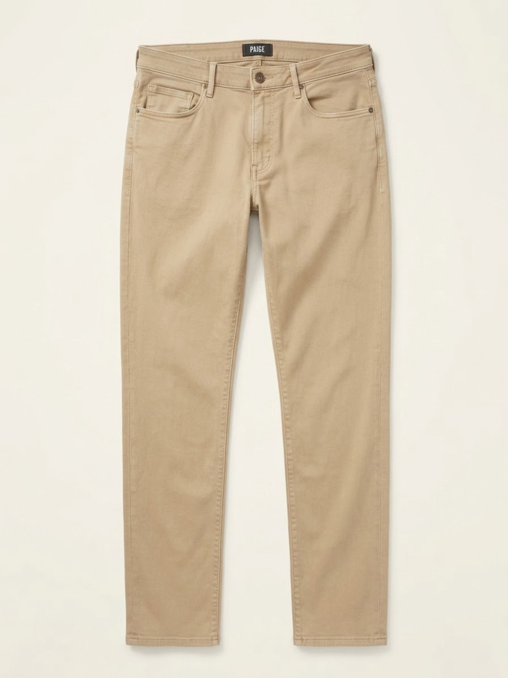 PAIGE Slim Men’s Jeans in Tan